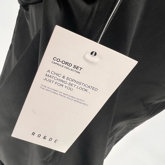 NWT Ro & De Tie Neck Bodysuit - Picture 9 of 9